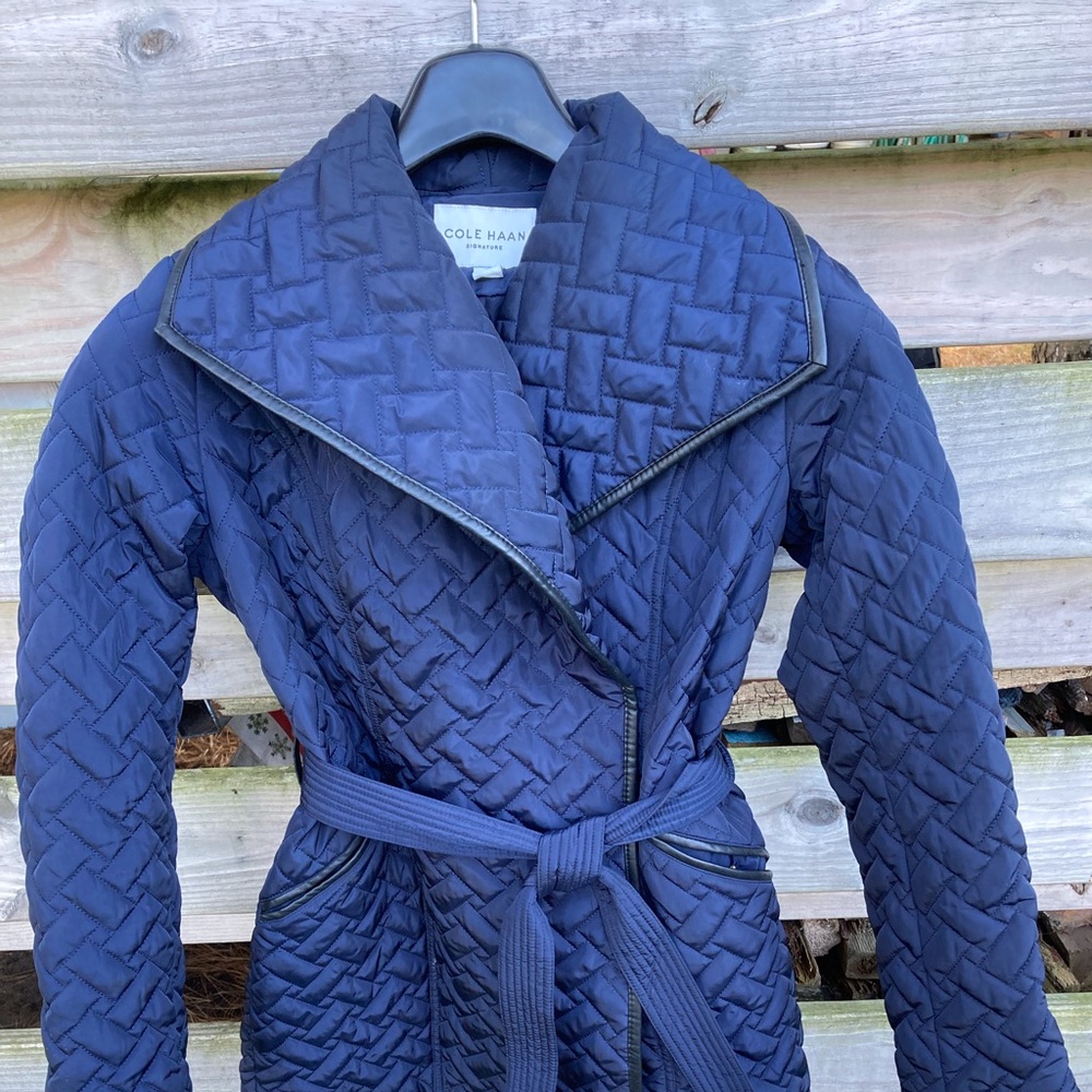 Quilted Shawl Coat